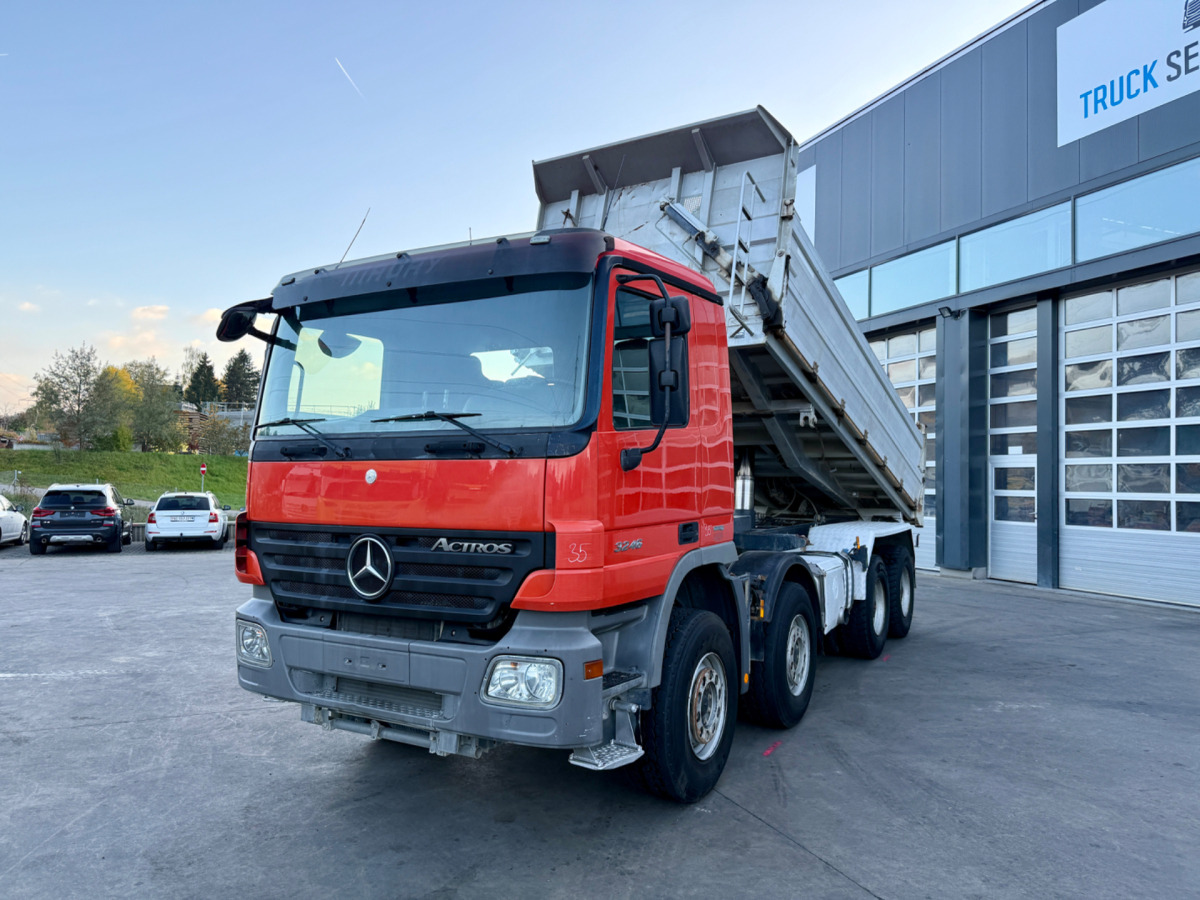 MERCEDES Actros 3246 8x4 E5 Meiller 3S - Volquete camión: foto 1 MERCEDES Actros 3246 8x4 E5 Meiller 3S - Volquete camión: foto 1