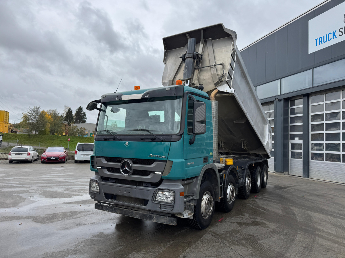 MERCEDES Actros 4448 10x4 Rückwärtskipper 20m3 - Volquete camión: foto 1 MERCEDES Actros 4448 10x4 Rückwärtskipper 20m3 - Volquete camión: foto 1