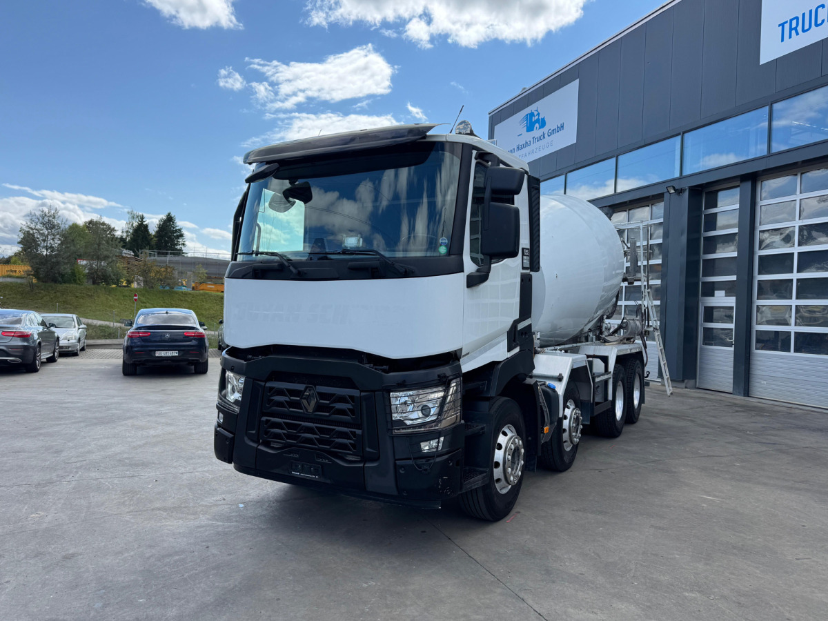 RENAULT C460 8x4 Liebherr 9m3 - Camión hormigonera: foto 1 RENAULT C460 8x4 Liebherr 9m3 - Camión hormigonera: foto 1