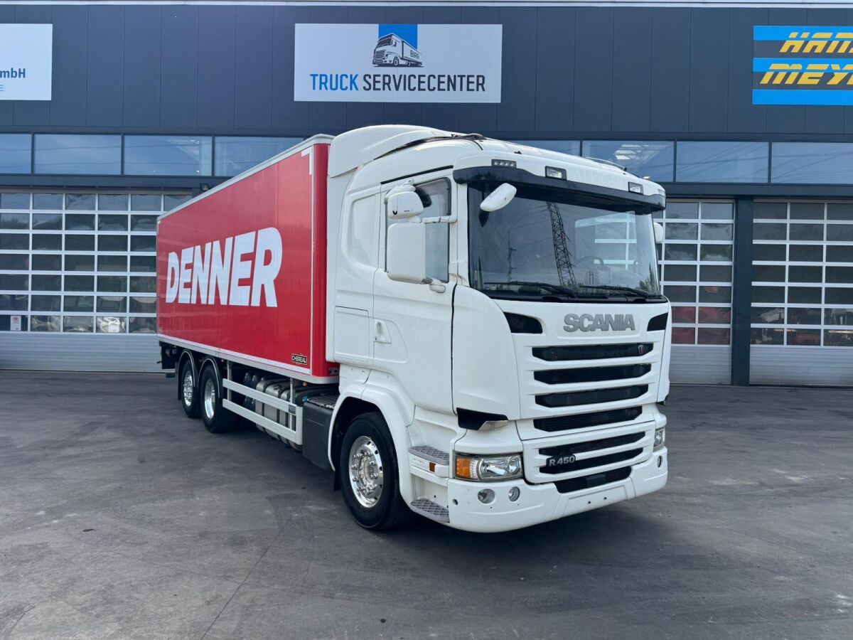 SCANIA R450 6x2 Kasten - Camión caja cerrada: foto 3 SCANIA R450 6x2 Kasten - Camión caja cerrada: foto 3