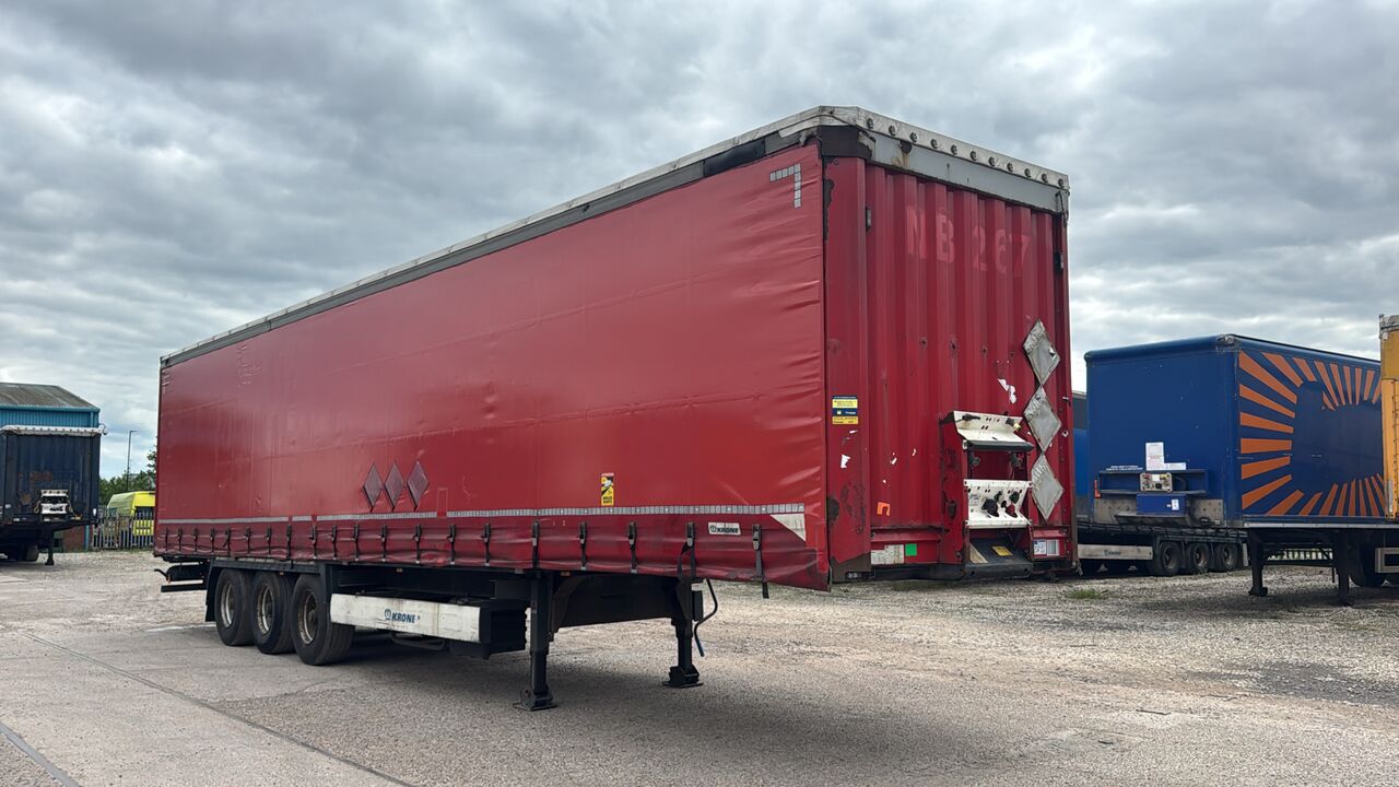KRONE CURTAINSIDE EUROLINER - Remolque: foto 1 KRONE CURTAINSIDE EUROLINER - Remolque: foto 1