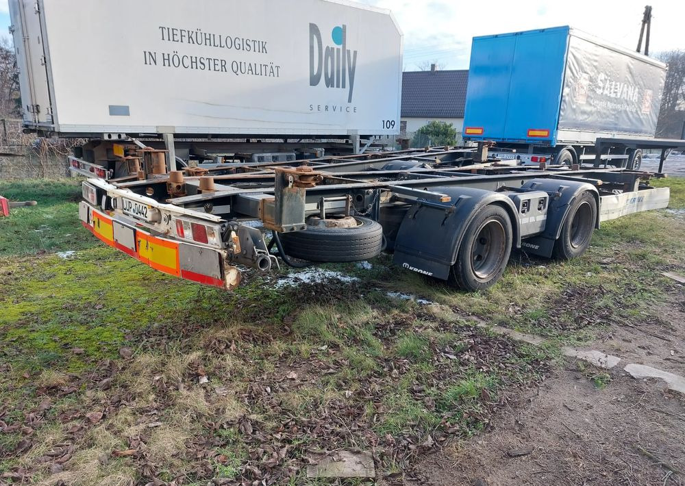 Krone Tandem BDF - Portacontenedore/ Intercambiable remolque: foto 2 Krone Tandem BDF - Portacontenedore/ Intercambiable remolque: foto 2