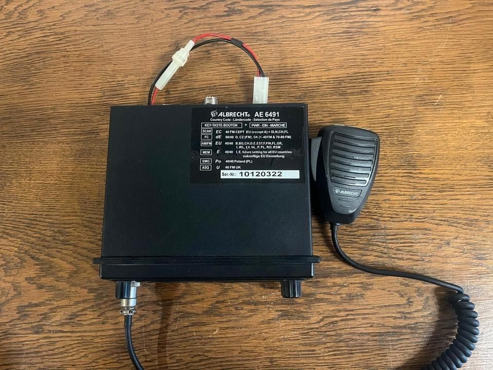 Funkgerät ALBRECHT AE 6491 - Sistema de navegación para Camión: foto 4 Funkgerät ALBRECHT AE 6491 - Sistema de navegación para Camión: foto 4