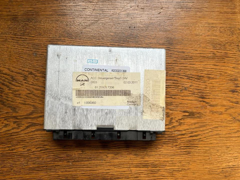 MAN CONTINENTAL VDO Elektronik FFR Steuergerät Nr 81.25805.7206 - Unidad de control para Camión: foto 1 MAN CONTINENTAL VDO Elektronik FFR Steuergerät Nr 81.25805.7206 - Unidad de control para Camión: foto 1