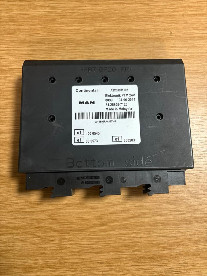 MAN Continental Elektronik PTM Steuergerät 81.25805-7120 - Unidad de control para Camión: foto 1 MAN Continental Elektronik PTM Steuergerät 81.25805-7120 - Unidad de control para Camión: foto 1