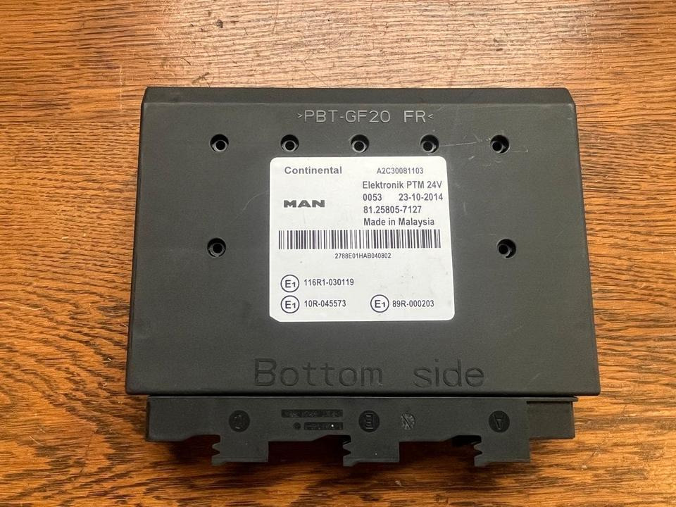 MAN Continental Elektronik PTM Steuergerät 81.25805-7127 - Unidad de control para Camión: foto 1 MAN Continental Elektronik PTM Steuergerät 81.25805-7127 - Unidad de control para Camión: foto 1