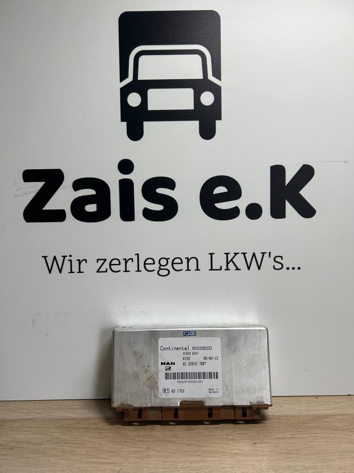 MAN KSM Continental Steuergerät 81.25816.7007 - Unidad de control para Camión: foto 1 MAN KSM Continental Steuergerät 81.25816.7007 - Unidad de control para Camión: foto 1