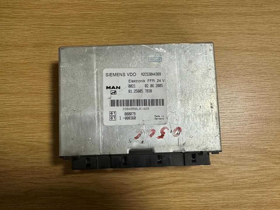 Unidad de control para Camión MAN SIEMENS VDO ELEKTRONIK FFR Steuergerät 81.25805.7038: foto 1