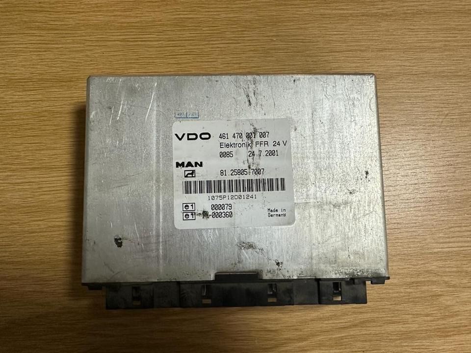 MAN VDO ELEKTRONIK FFR Steuergerät 81.25805.7007 - Unidad de control para Camión: foto 1 MAN VDO ELEKTRONIK FFR Steuergerät 81.25805.7007 - Unidad de control para Camión: foto 1