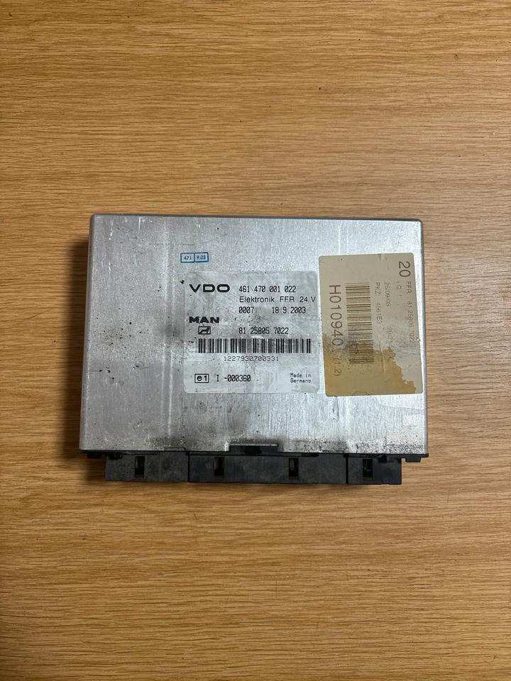 Unidad de control para Camión MAN VDO Elektronik FFR Steuergerät 81.25805-7022: foto 1