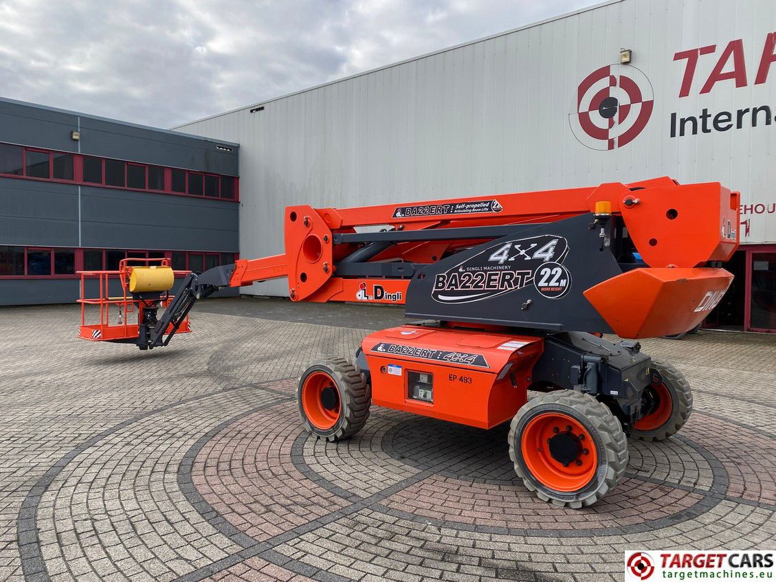 DINGLI BA22ERT ARTICULATED 4x4x4 ELECTRIC BOOM WORK LIFT W/JIB 2221CM 2022 218HRS - Plataforma articulada: foto 4 DINGLI BA22ERT ARTICULATED 4x4x4 ELECTRIC BOOM WORK LIFT W/JIB 2221CM 2022 218HRS - Plataforma articulada: foto 4