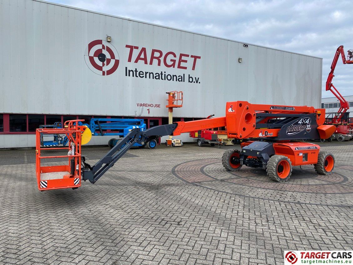 DINGLI BA22ERT ARTICULATED 4x4x4 ELECTRIC BOOM WORK LIFT W/JIB 2221CM 2022 218HRS - Plataforma articulada: foto 1 DINGLI BA22ERT ARTICULATED 4x4x4 ELECTRIC BOOM WORK LIFT W/JIB 2221CM 2022 218HRS - Plataforma articulada: foto 1