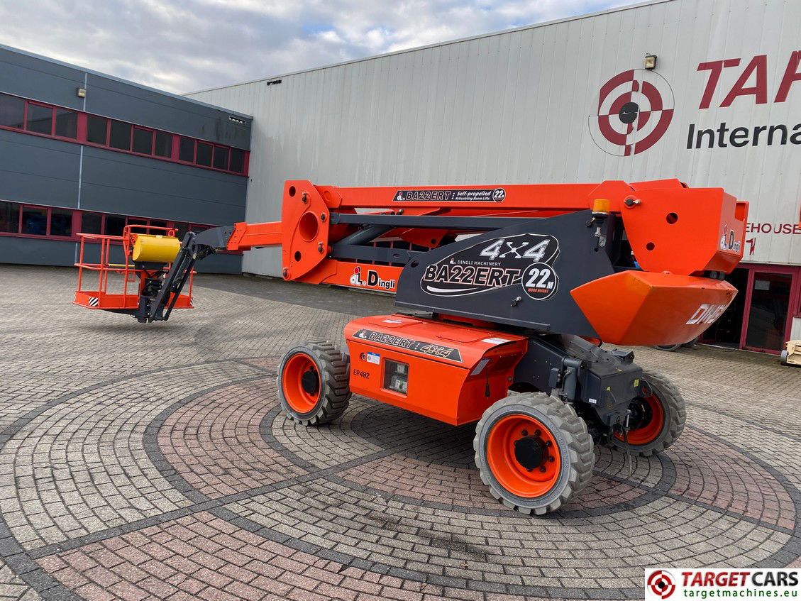 DINGLI BA22ERT ARTICULATED 4x4x4 ELECTRIC BOOM WORK LIFT W/JIB 2221CM 2022 289HRS - Plataforma articulada: foto 4 DINGLI BA22ERT ARTICULATED 4x4x4 ELECTRIC BOOM WORK LIFT W/JIB 2221CM 2022 289HRS - Plataforma articulada: foto 4
