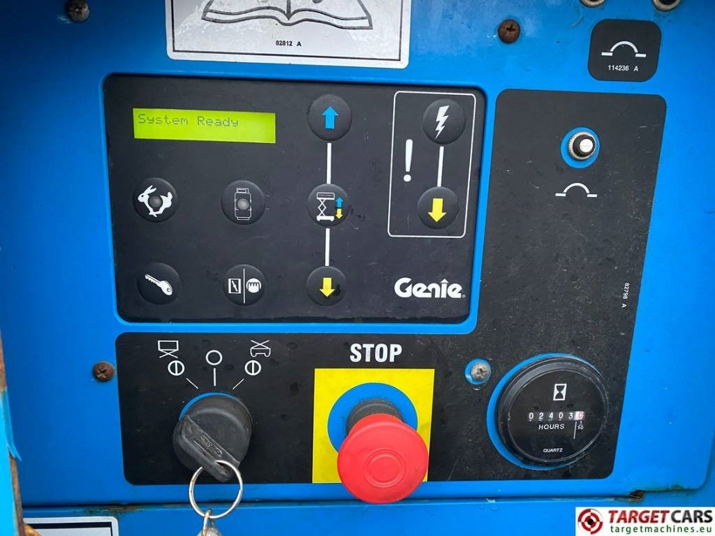 Plataforma de tijeras Genie GS-3390RT Diesel 4x4 Scissor Work Lift 1206cm: foto 11