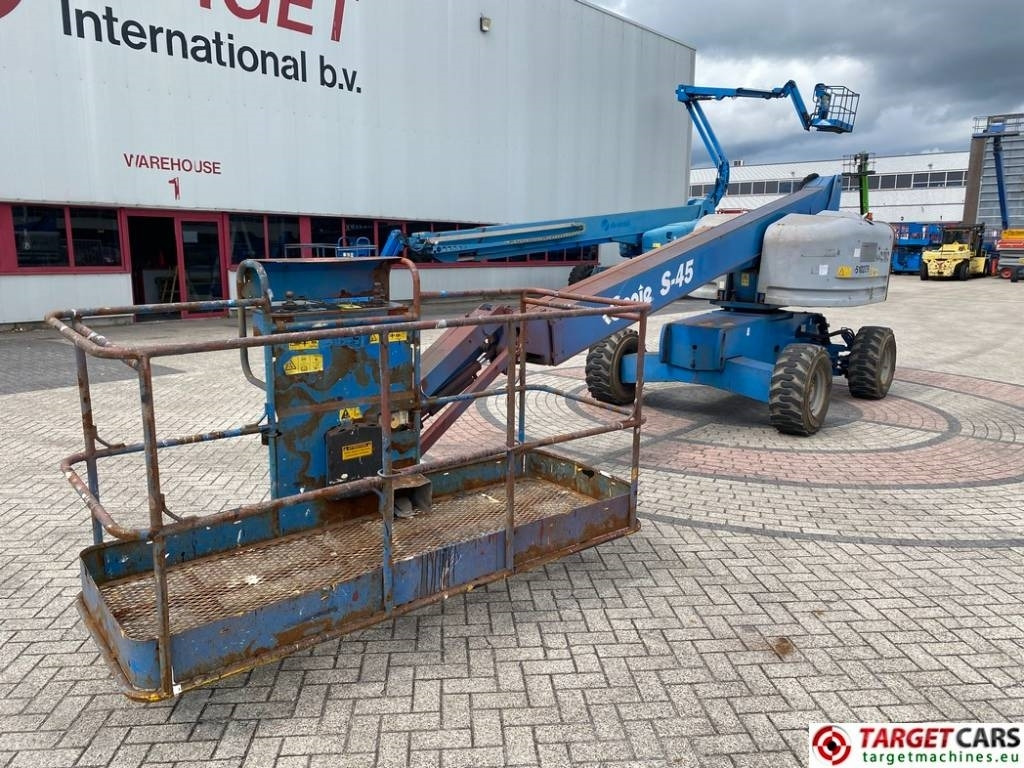 Plataforma telescopica Genie S-45 Telescopic 4x4 Diesel Boom Work Lift 1572cm: foto 18