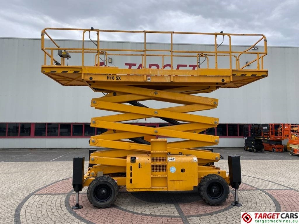 Plataforma de tijeras Haulotte H18SDX Diesel H18SX Scissor 4x4 Work Lift 1800cm: foto 5