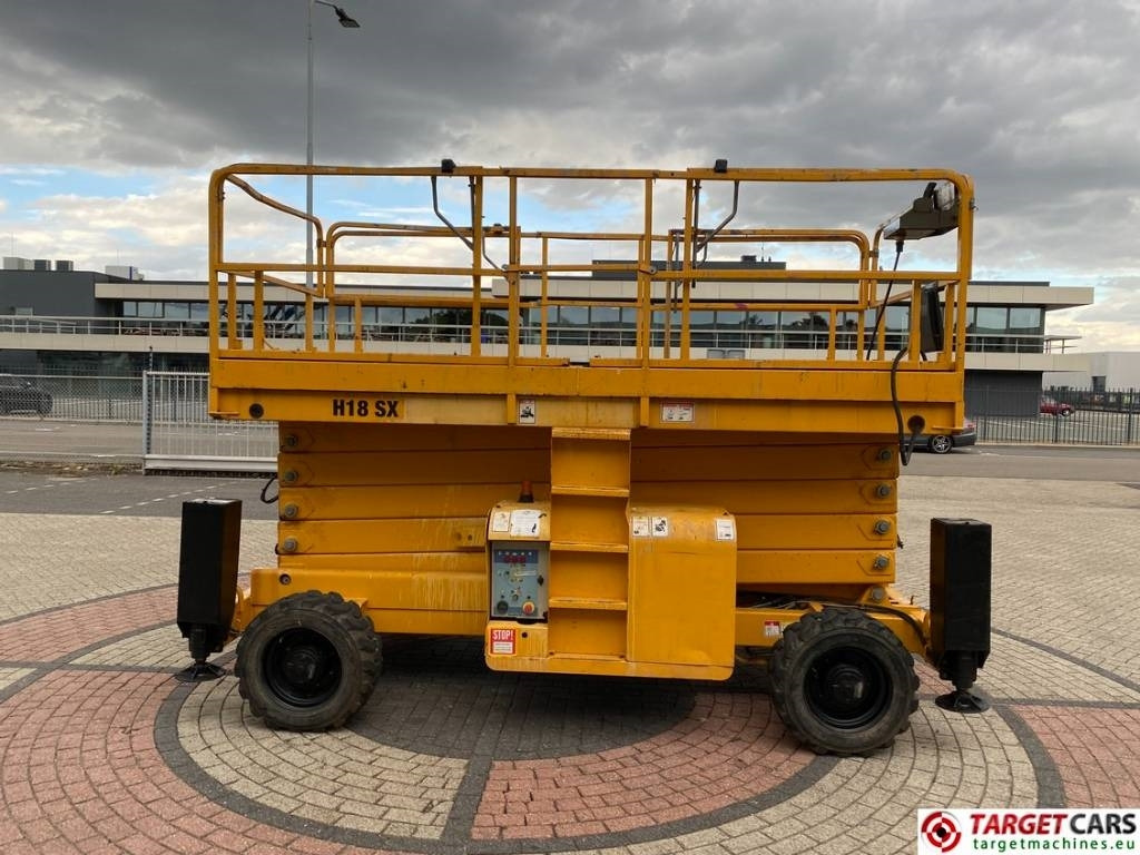Plataforma de tijeras Haulotte H18SDX Diesel H18SX Scissor 4x4 Work Lift 1800cm: foto 42