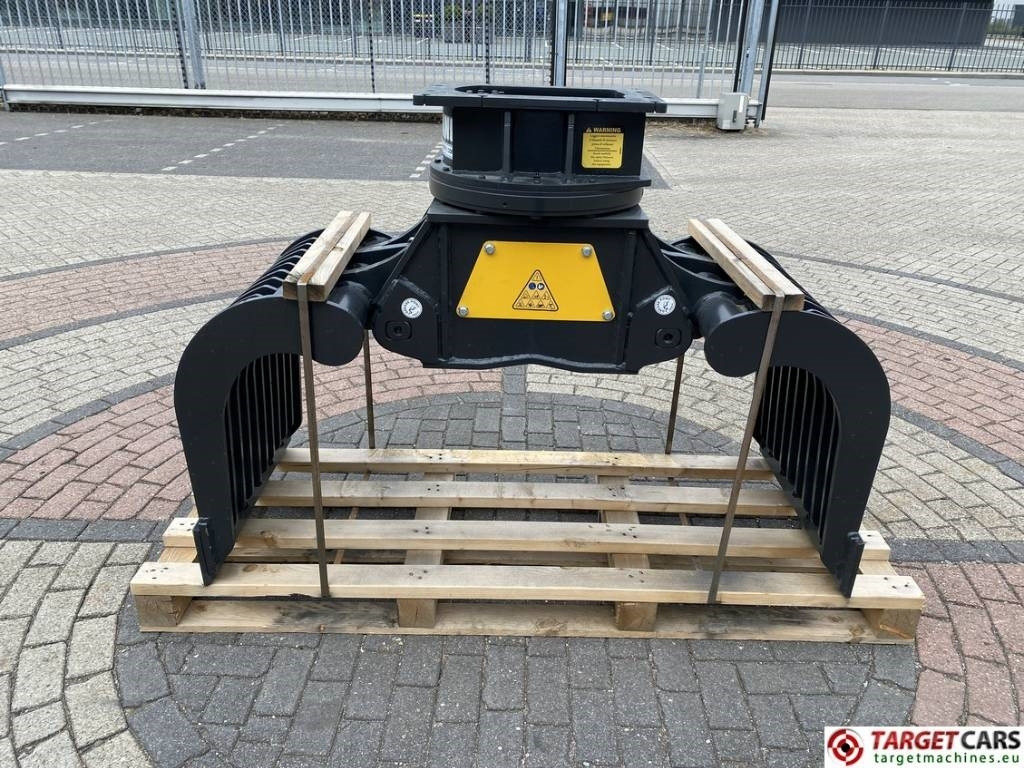 Pinza de manipulación para Maquinaria de construcción nuevo Mustang GRP750D Hydrauilic Rotation Sorting Grapple 7~16T: foto 5