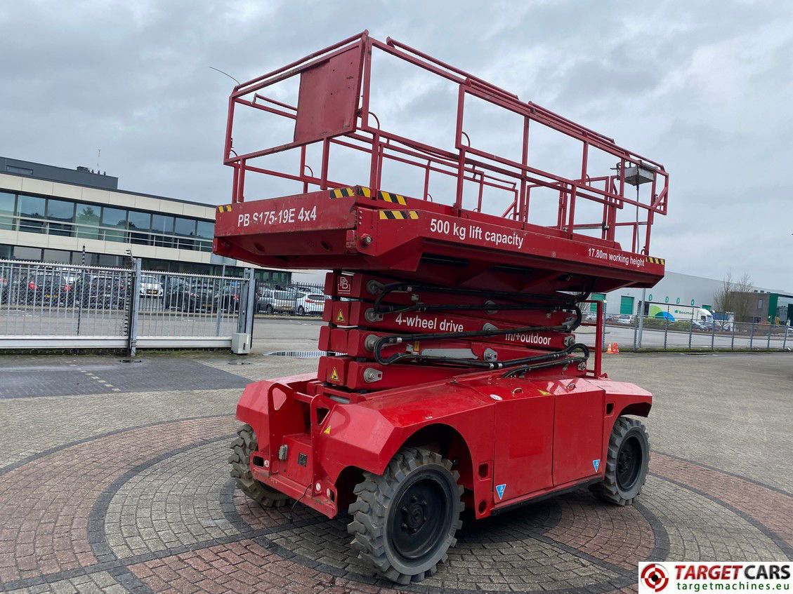 PB LIFTTECHNIK PB S175-19E 4x4 ELECTRIC SCISSOR WORK LIFT 1810CM 2017 16155.1165 - Plataforma de tijeras: foto 3 PB LIFTTECHNIK PB S175-19E 4x4 ELECTRIC SCISSOR WORK LIFT 1810CM 2017 16155.1165 - Plataforma de tijeras: foto 3