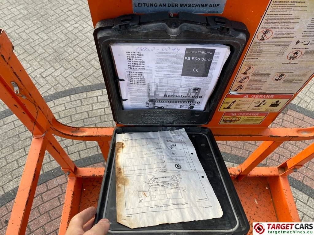 Plataforma de tijeras PB Lifttechnik S140-12EC Electric Scissor Work Lift 1380cm: foto 27 Plataforma de tijeras PB Lifttechnik S140-12EC Electric Scissor Work Lift 1380cm: foto 27