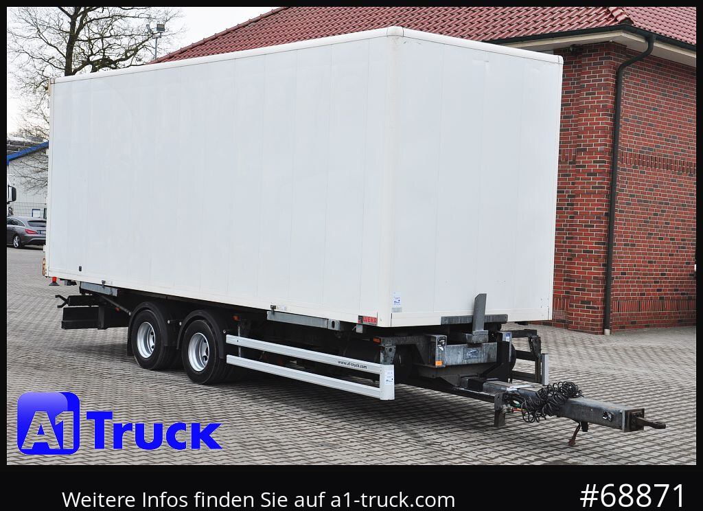 ACKERMANN 2 achs Koffer Wechselaufbau, Moebel, Lichtband - Caja cerrada remolque: foto 1 ACKERMANN 2 achs Koffer Wechselaufbau, Moebel, Lichtband - Caja cerrada remolque: foto 1