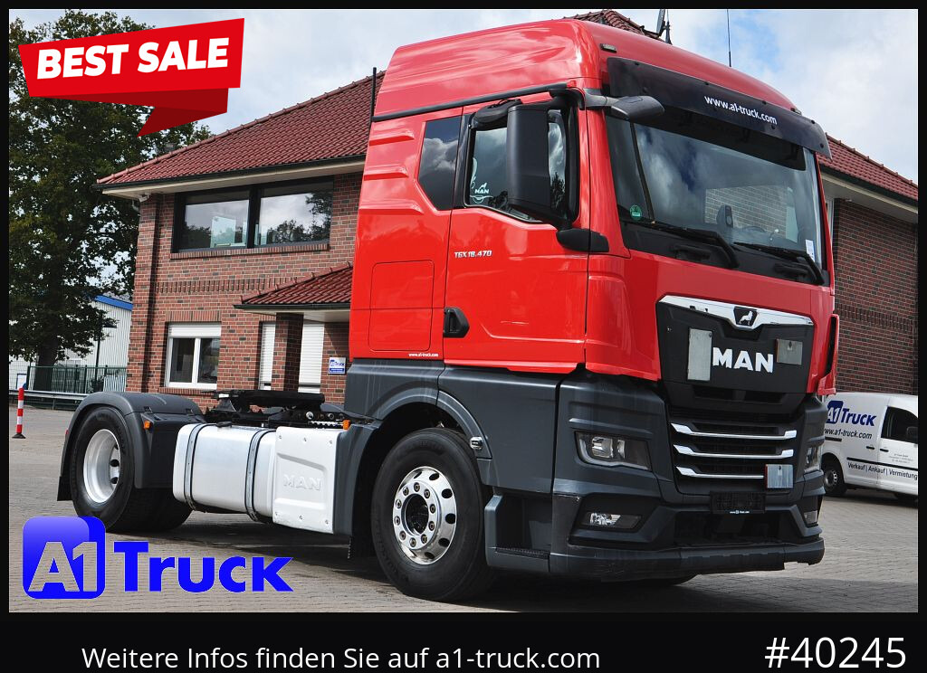 MAN TGX 18.470 GM Hydraulik, Intarder Navi Standklima, - Cabeza tractora: foto 1 MAN TGX 18.470 GM Hydraulik, Intarder Navi Standklima, - Cabeza tractora: foto 1