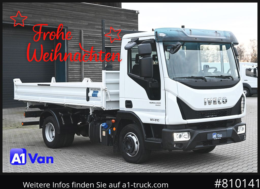 IVECO Eurocargo 80E21 Kipper, Meiller, Klima, 2x AHK - Camión: foto 1 IVECO Eurocargo 80E21 Kipper, Meiller, Klima, 2x AHK - Camión: foto 1