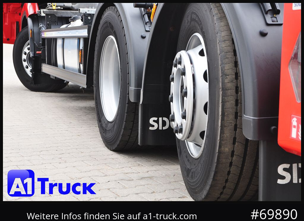 DAF XF 480, BDF, 7,45, 7,82, Lift-Lenkachse, - Portacontenedore/ Intercambiable camión: foto 4 DAF XF 480, BDF, 7,45, 7,82, Lift-Lenkachse, - Portacontenedore/ Intercambiable camión: foto 4