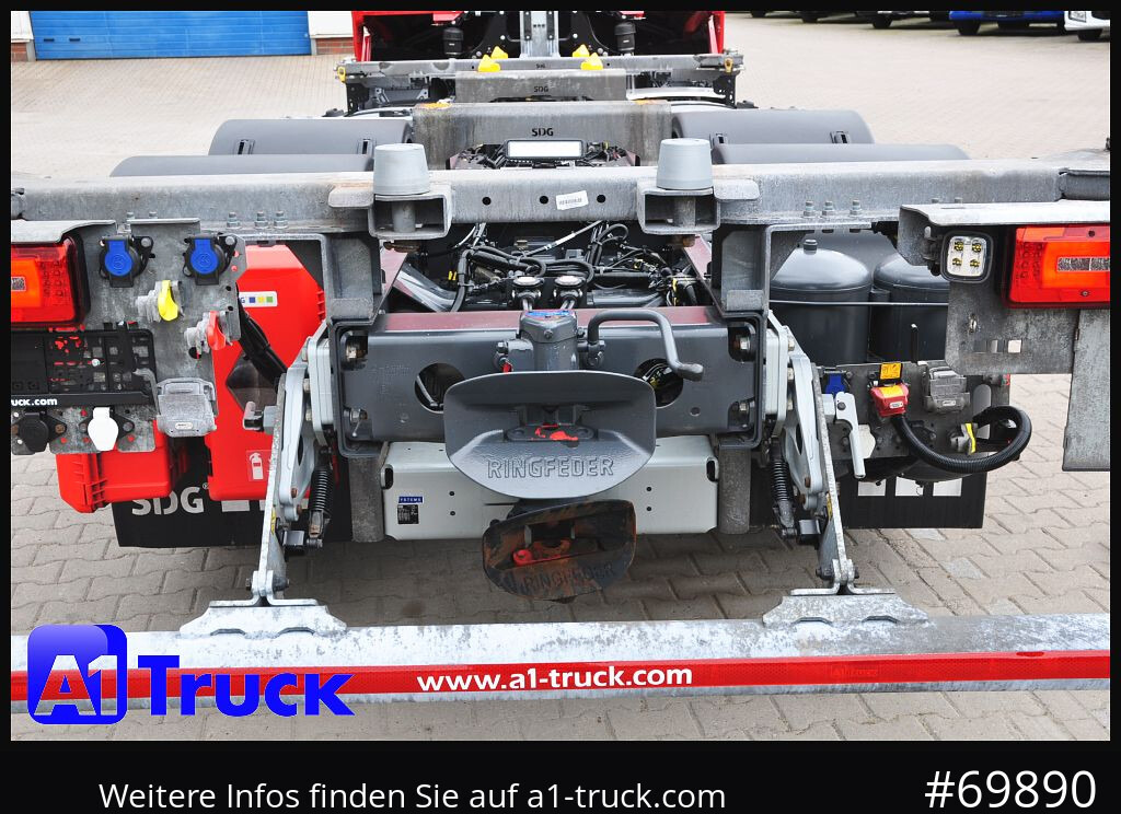 DAF XF 480, BDF, 7,45, 7,82, Lift-Lenkachse, - Portacontenedore/ Intercambiable camión: foto 3 DAF XF 480, BDF, 7,45, 7,82, Lift-Lenkachse, - Portacontenedore/ Intercambiable camión: foto 3