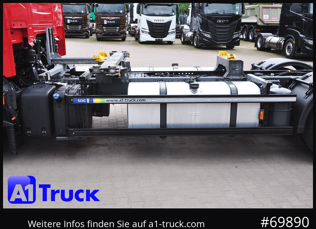 DAF XF 480, BDF, 7,45, 7,82, Lift-Lenkachse, - Portacontenedore/ Intercambiable camión: foto 2 DAF XF 480, BDF, 7,45, 7,82, Lift-Lenkachse, - Portacontenedore/ Intercambiable camión: foto 2