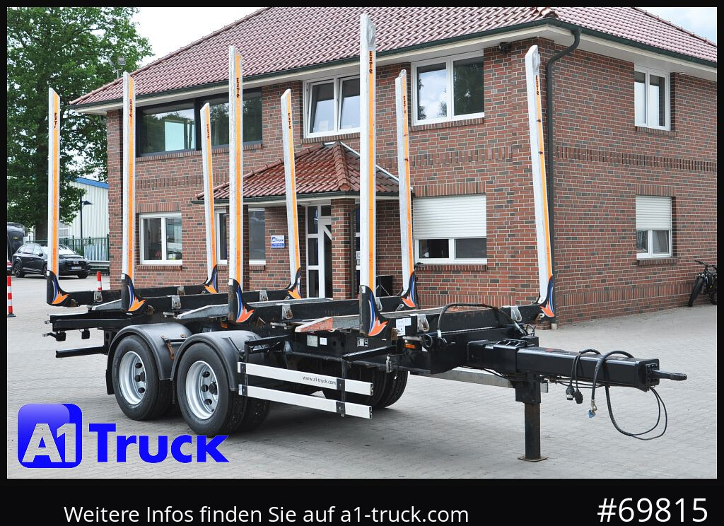 DOLL Befa Tandem Holz Wood Exte Rungen, 171 tkm, - Remolque maderero: foto 1 DOLL Befa Tandem Holz Wood Exte Rungen, 171 tkm, - Remolque maderero: foto 1