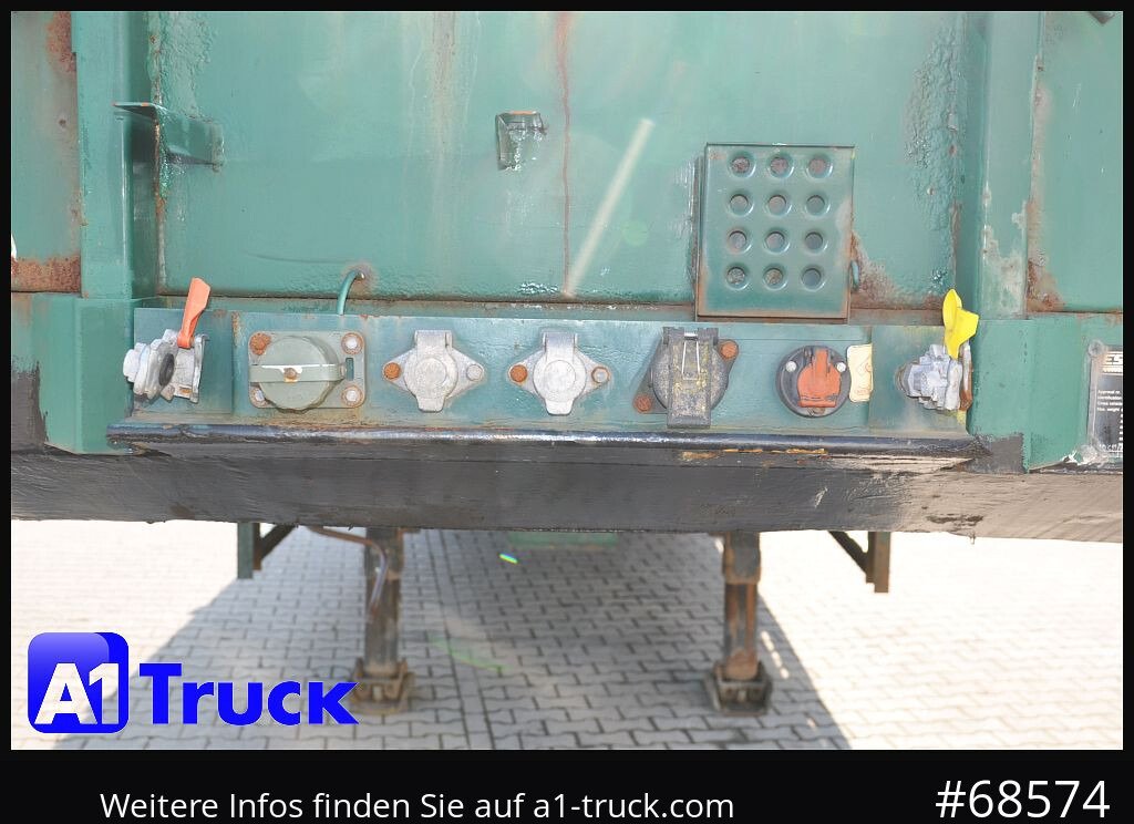 Semirremolque plataforma/ Caja abierta FAYMONVILLE Plattform, ausziehbar, Lenkachse, Tieflader,: foto 6