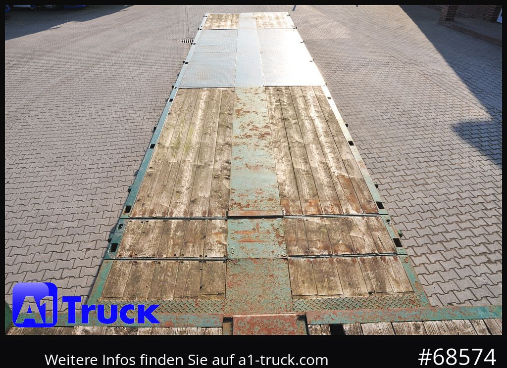 Semirremolque plataforma/ Caja abierta FAYMONVILLE Plattform, ausziehbar, Lenkachse, Tieflader,: foto 15