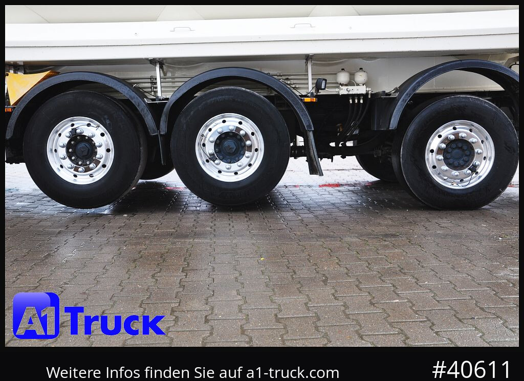 FELDBINDER EUT 55,3, 7 Kammern Futter Feed, Lenkachse, Alufelgen, - Semirremolque silo: foto 3 FELDBINDER EUT 55,3, 7 Kammern Futter Feed, Lenkachse, Alufelgen, - Semirremolque silo: foto 3