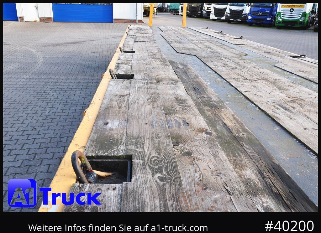 GOLDHOFER 6achs Plattform, Ballast, 60to., Schwerlast, - Góndola rebajadas remolque: foto 2 GOLDHOFER 6achs Plattform, Ballast, 60to., Schwerlast, - Góndola rebajadas remolque: foto 2