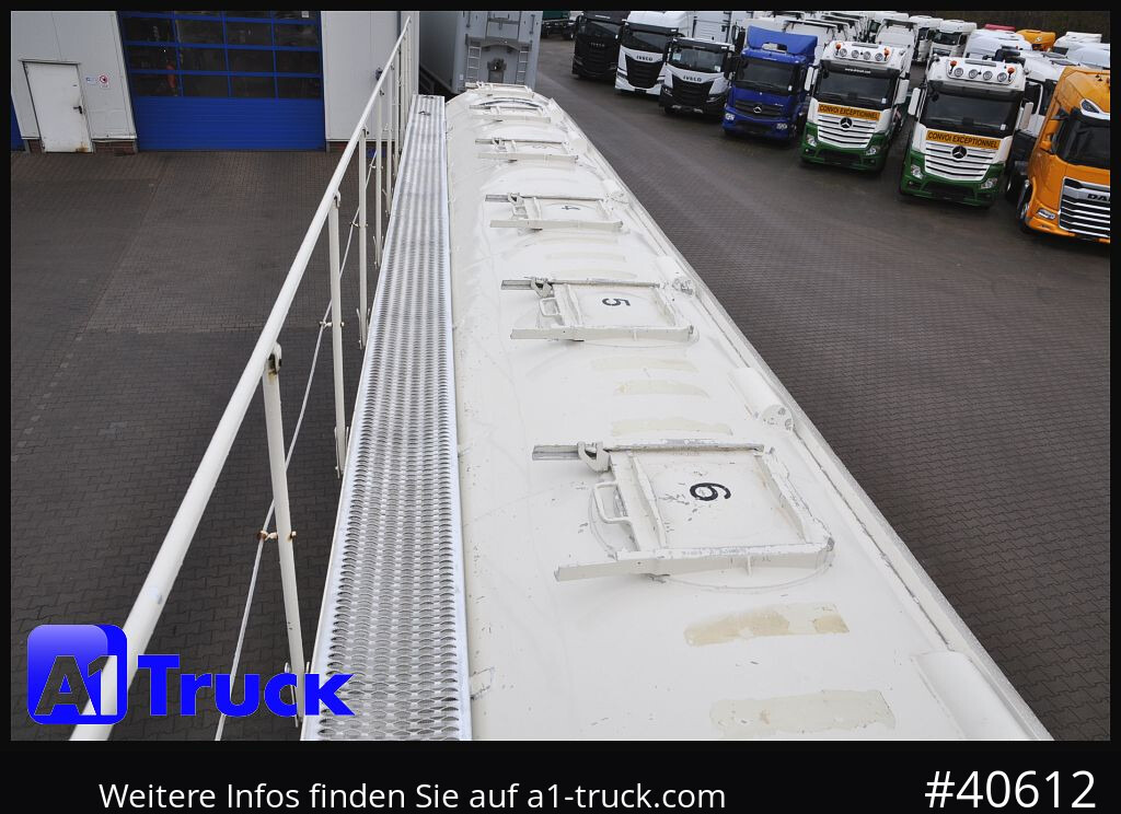 HEITLING SDBH 54, 7 Kammern, Futter Feed Lenkachse, Alufelgen, - Semirremolque silo: foto 5 HEITLING SDBH 54, 7 Kammern, Futter Feed Lenkachse, Alufelgen, - Semirremolque silo: foto 5