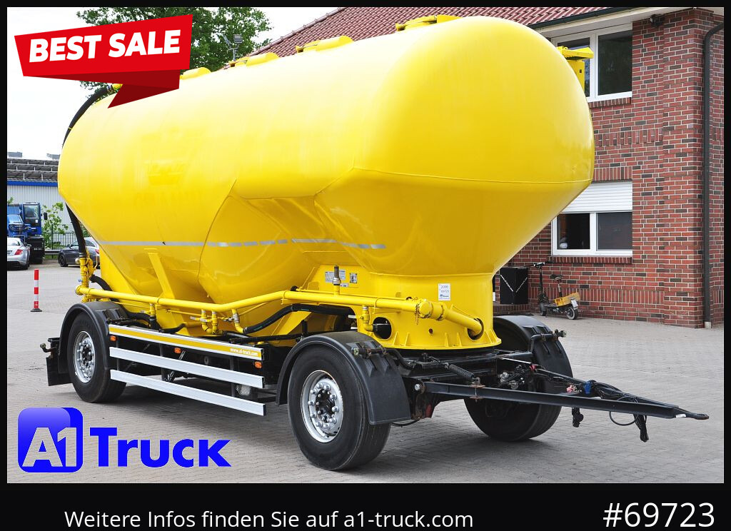 HEITLING Silo, Futtermittel, 31m³, 4 Kammern, - Cisterna remolque: foto 1 HEITLING Silo, Futtermittel, 31m³, 4 Kammern, - Cisterna remolque: foto 1