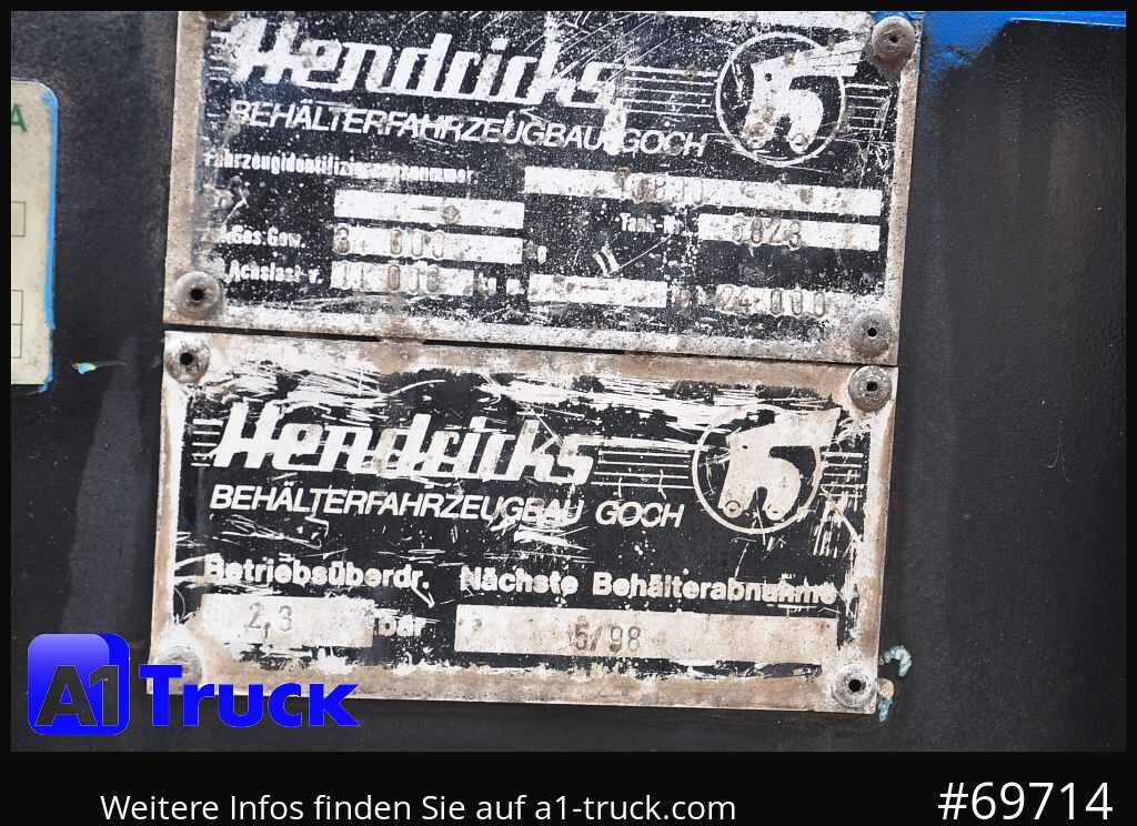HENDRICKS,GOCH ca 32m³ Vogelsang Pumpe Gülle Sickerwasser - Cisterna semirremolque: foto 5 HENDRICKS,GOCH ca 32m³ Vogelsang Pumpe Gülle Sickerwasser - Cisterna semirremolque: foto 5