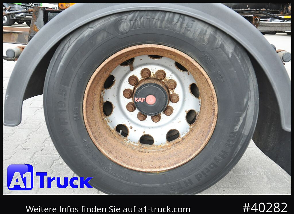 HUEFFERMANN HAR 1870 Luft, SAF - Remolque multilift/ Portacontenedores de cadenas: foto 3 HUEFFERMANN HAR 1870 Luft, SAF - Remolque multilift/ Portacontenedores de cadenas: foto 3