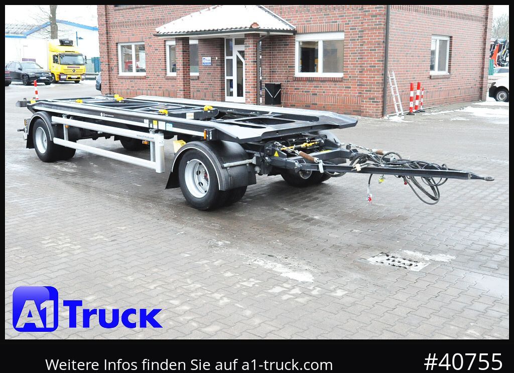 HUEFFERMANN HARK 20,65, Kipper, verzinkt Frontbeladung, - Remolque multilift/ Portacontenedores de cadenas: foto 1 HUEFFERMANN HARK 20,65, Kipper, verzinkt Frontbeladung, - Remolque multilift/ Portacontenedores de cadenas: foto 1