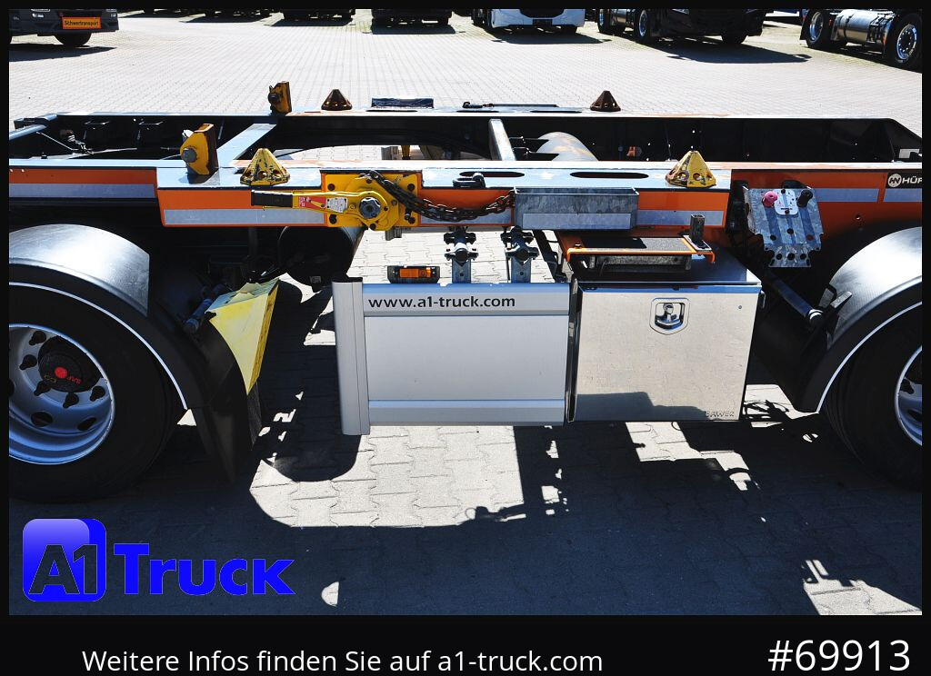 HUEFFERMANN HMA 1812 ZB HTM, Absetz City, Safety-Fix Luft, - Remolque multilift/ Portacontenedores de cadenas: foto 2 HUEFFERMANN HMA 1812 ZB HTM, Absetz City, Safety-Fix Luft, - Remolque multilift/ Portacontenedores de cadenas: foto 2