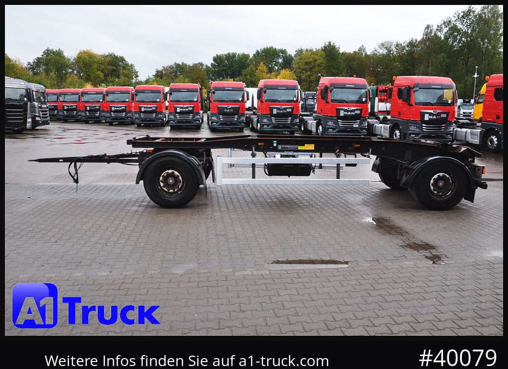 Remolque multilift/ Portacontenedores de cadenas HUEFFERMANN HSA 1870, Abrollanhänger, Schlitten,: foto 11 Remolque multilift/ Portacontenedores de cadenas HUEFFERMANN HSA 1870, Abrollanhänger, Schlitten,: foto 11