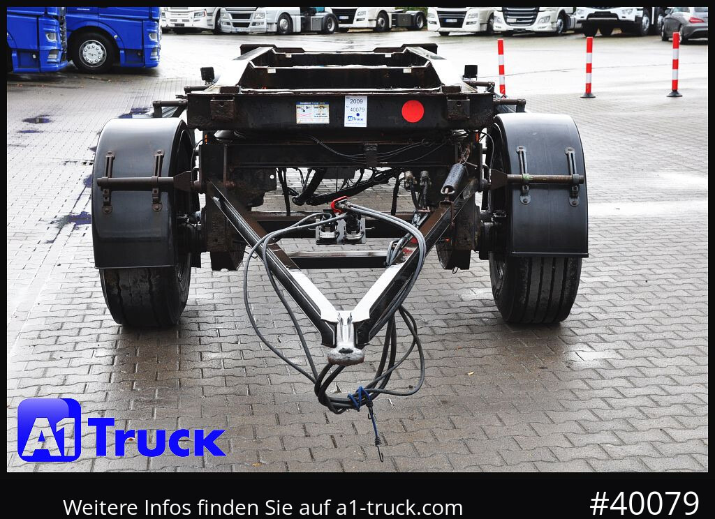 Remolque multilift/ Portacontenedores de cadenas HUEFFERMANN HSA 1870, Abrollanhänger, Schlitten,: foto 13 Remolque multilift/ Portacontenedores de cadenas HUEFFERMANN HSA 1870, Abrollanhänger, Schlitten,: foto 13