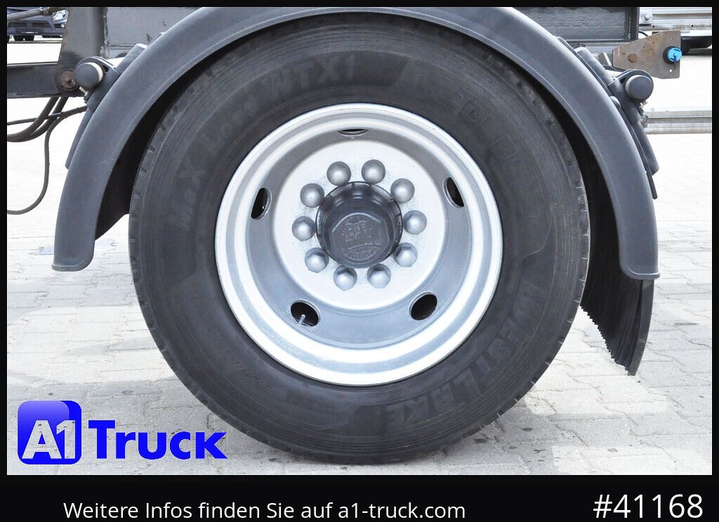 HUEFFERMANN HSA 1870 BPW, 1 Hand - Remolque multilift/ Portacontenedores de cadenas: foto 4 HUEFFERMANN HSA 1870 BPW, 1 Hand - Remolque multilift/ Portacontenedores de cadenas: foto 4