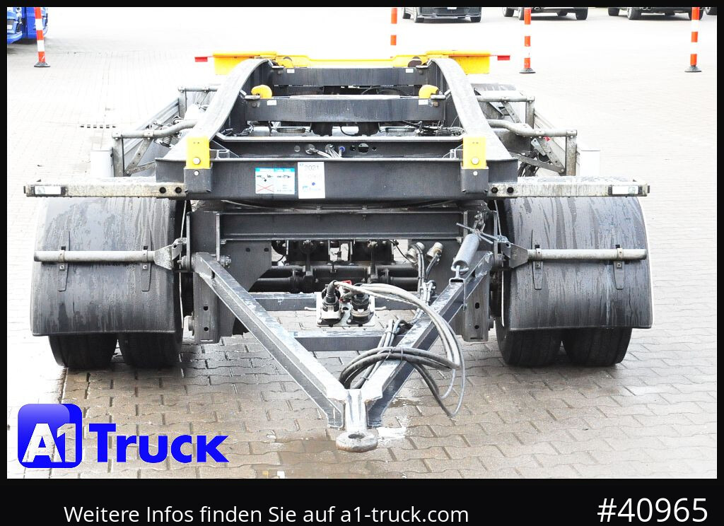 HUEFFERMANN HSA 20.71 Schlitten, original 53.737 Kilometer, HU 02/2027 - Remolque multilift/ Portacontenedores de cadenas: foto 2 HUEFFERMANN HSA 20.71 Schlitten, original 53.737 Kilometer, HU 02/2027 - Remolque multilift/ Portacontenedores de cadenas: foto 2