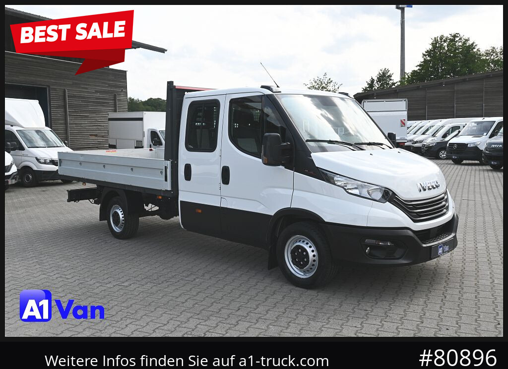 IVECO Daily 35S16, AHK, 3.0 Liter, Klima, Doka, Maxi - Caja abierta furgoneta, Furgoneta combi: foto 1 IVECO Daily 35S16, AHK, 3.0 Liter, Klima, Doka, Maxi - Caja abierta furgoneta, Furgoneta combi: foto 1