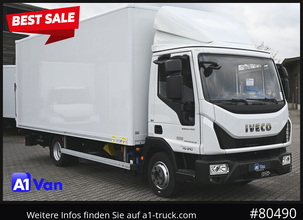IVECO EuroCargo 75E21/P Koffer, LBW, Klima, Luftfederung - Furgoneta: foto 1 IVECO EuroCargo 75E21/P Koffer, LBW, Klima, Luftfederung - Furgoneta: foto 1