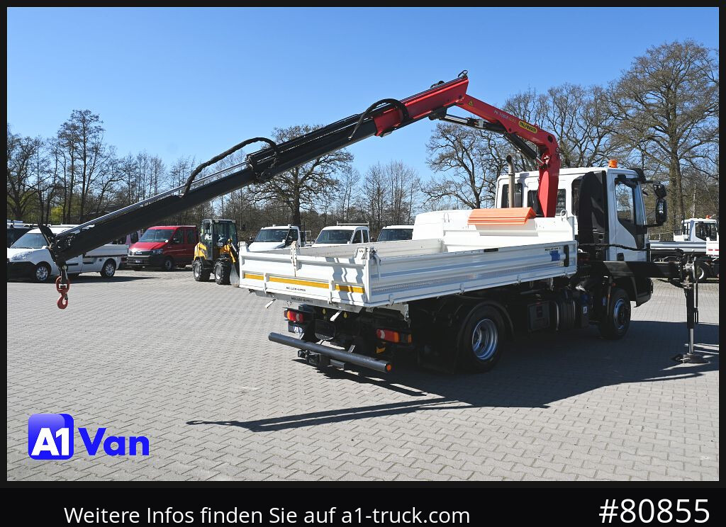 Volquete furgoneta IVECO Eurocargo 80E22 Kipper Kran, Palfinger, Klima, Luftfederung: foto 9