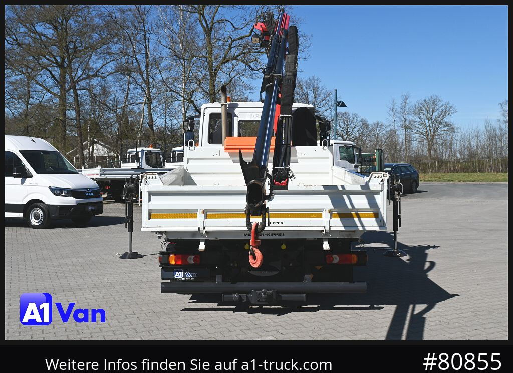 Volquete furgoneta IVECO Eurocargo 80E22 Kipper Kran, Palfinger, Klima, Luftfederung: foto 10