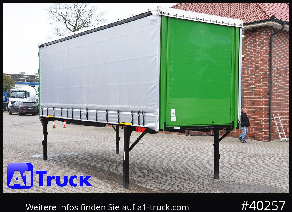 KOEGEL 7.45 BDF Wechselbrücke, neue Plane, Bordwand - Toldo carrocería: foto 1 KOEGEL 7.45 BDF Wechselbrücke, neue Plane, Bordwand - Toldo carrocería: foto 1